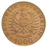 Gouden munt 1000 schilling Babenberger - foto 2 - voorbeeld