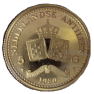 Gouden 5 gulden Nederlandse Antillen munt (1980)