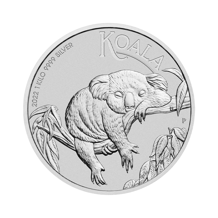 1 kilo zilveren Koala munt
