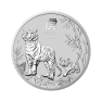 2 troy ounce zilveren Lunar munt - foto 1 - voorbeeld