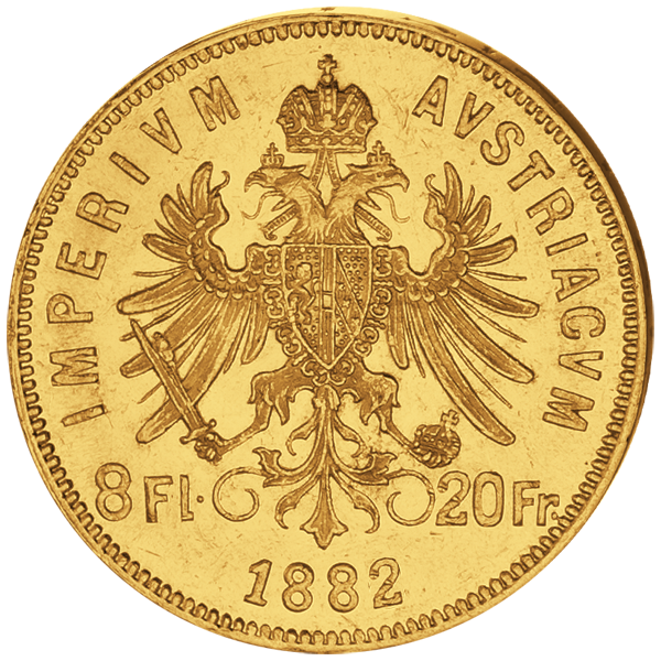 Gouden florin 8 gulden munt