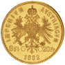 Gouden florin 8 gulden munt - foto 1 - voorbeeld