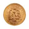 Gouden 50 pesos munt Mexico - foto 1 - voorbeeld