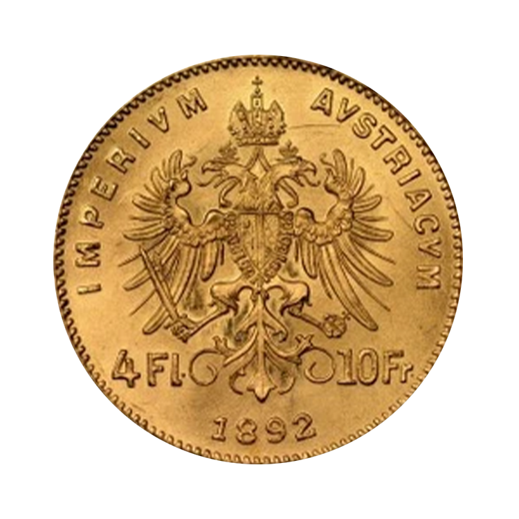Gouden munt florin 4 gulden