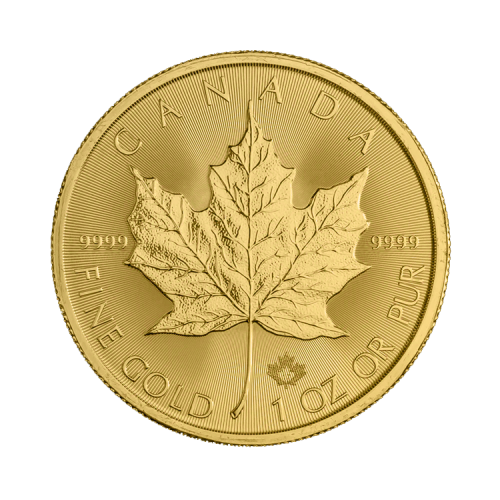 1 troy ounce gouden Maple Leaf munt