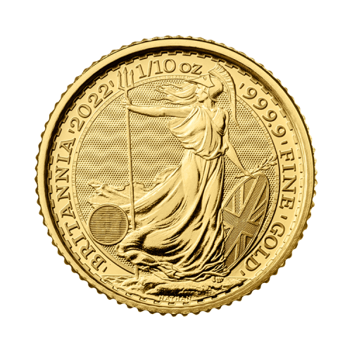 1/10 troy ounce gouden Britannia munt