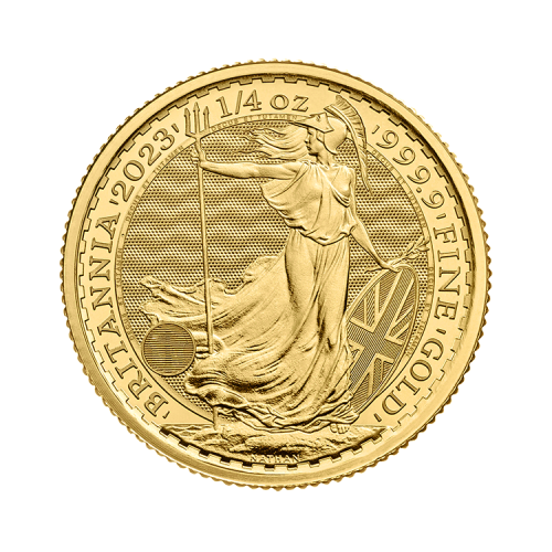 1/4 troy ounce gouden Britannia munt