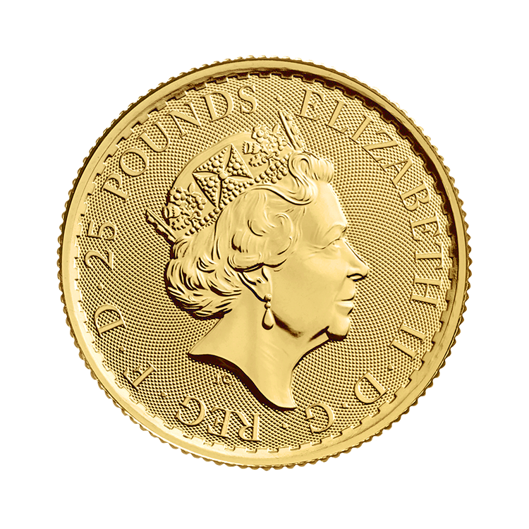1/4 troy ounce gouden Britannia munt