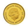 Gouden 100 gulden Nederlandse Antillen munt (1978) - foto 1 - voorbeeld