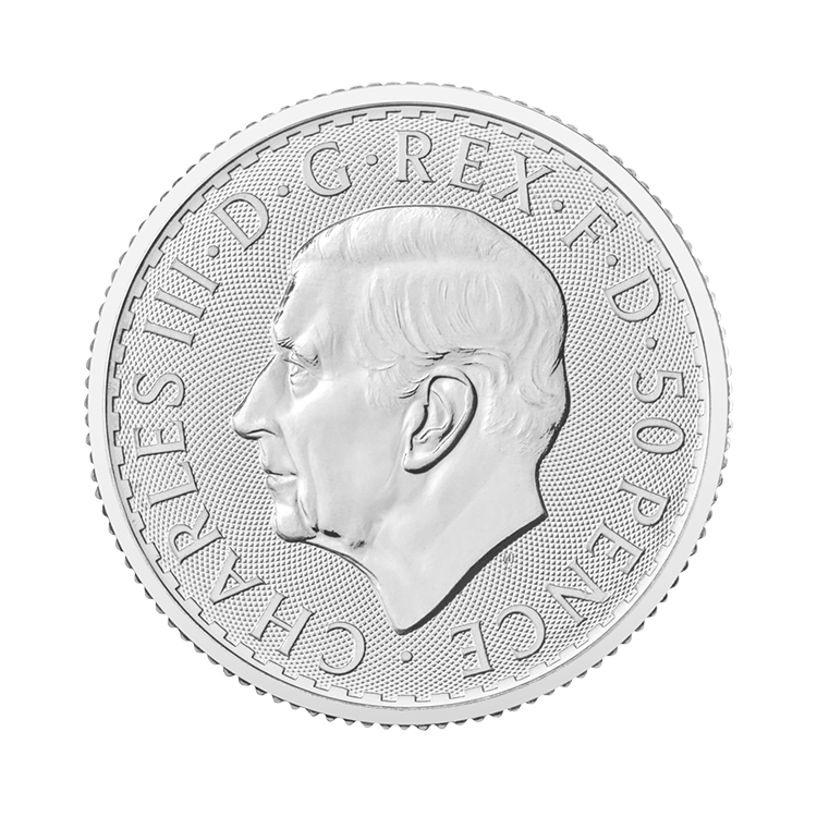 1/4 troy ounce zilveren Britannia munt