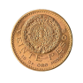 Gouden 20 pesos munt Mexico - foto 1 - voorbeeld