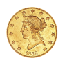 Gouden $10 Golden Eagle munt Liberty Head