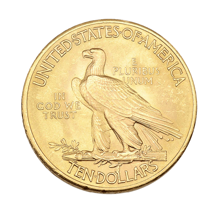 Gouden $10 Golden Eagle munt Indian Head