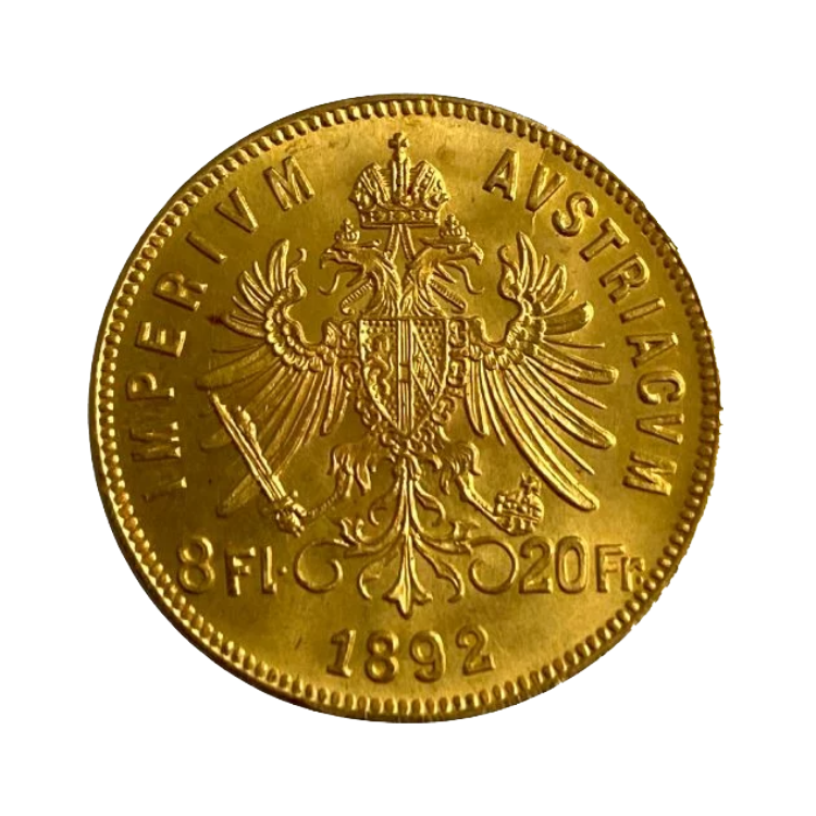 Gouden Florin 8 gulden munt