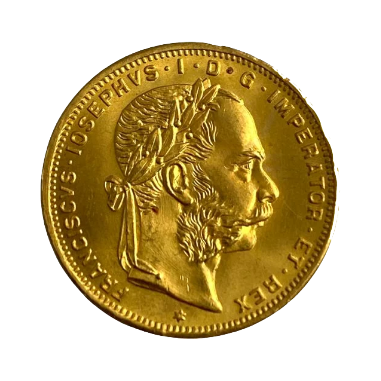 Gouden Florin 8 gulden munt