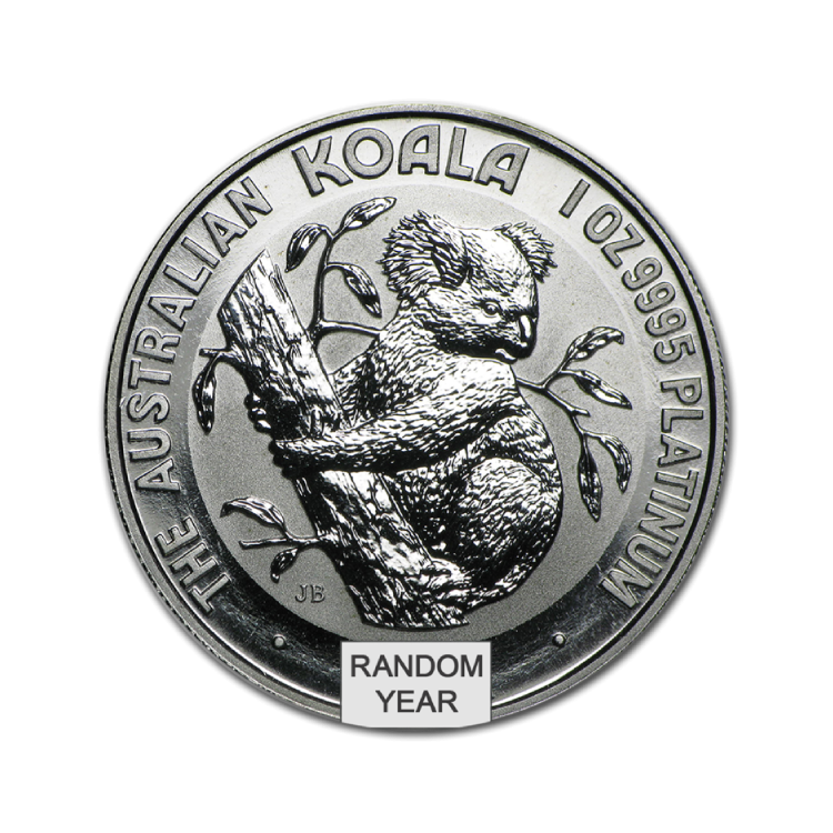 1 troy ounce platina Koala munt