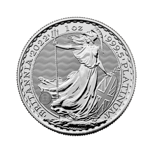 1 troy ounce platina Britannia munt