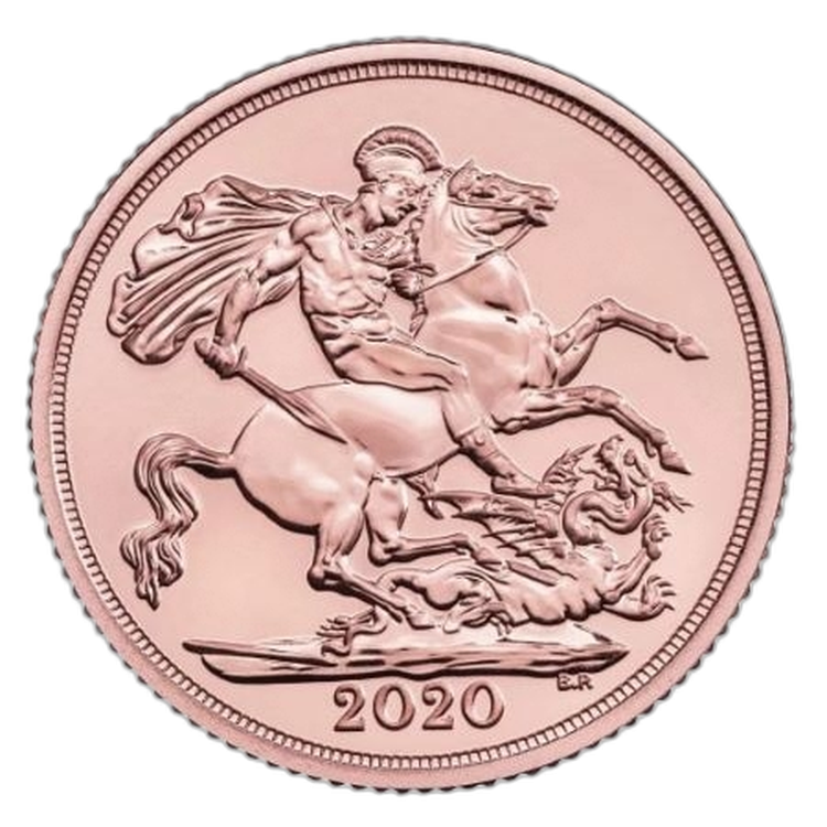 Gouden 2 Sovereign munt